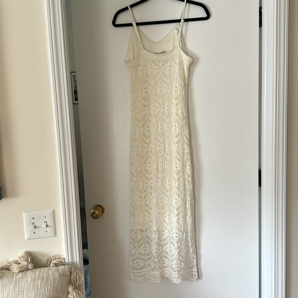 Women’s Freshman 1996 Sleeveless Knit Overlay Midi Dress - Picture 4 of 4